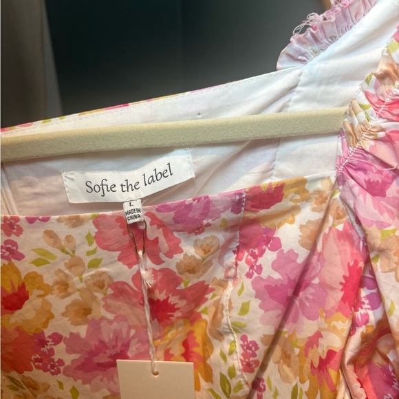 Sofie the Label Floral Puff Sleeve Dress - Picture 3 of 5